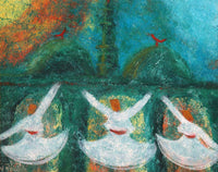Mahmoud Ghazali — Oil on Canvas, 68 × 48 cm (representative image)
