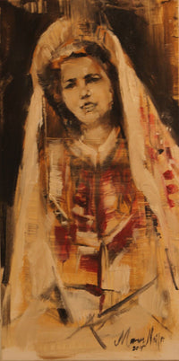 Marwa Najar — Mixed media On Canvas, 67 × 47 cm (representative image)