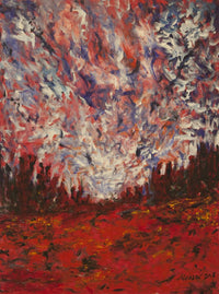 Monther AlAtoum — Acrylic On Canvas, 45 × 70 cm (representative image)