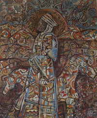 Nawal Abd Al Rahim — Acrylic On Canvas, 80 × 100 cm (representative image)