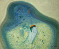 Qasem Wali — Oil on Canvas, 60 × 52 cm (representative image)