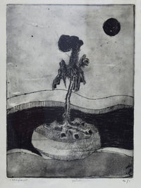Louay Rashid — Graphic, Print Making , 26 × 31 cm (representative image)