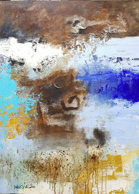 Abd al Rahman Al Maghribi — Mixed media , 80 × 60 cm (representative image)