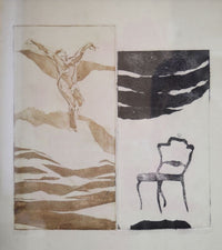 Kamel Abdul Hussein — Graphic, Print Making , 25 × 35 cm (representative image)