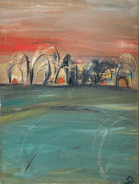 Hedayat Al Malawani — Oil on canvas , 60 × 80 cm (representative image)