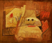 Raouf Alkaray — Oil on canvas, 70 × 60 cm (representative image)
