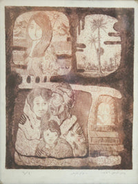 Talab Almas — Graphic, Print Making , 23 × 34 cm (representative image)