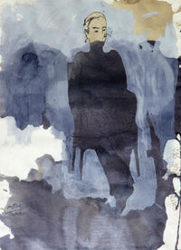 Reda Abdel Rahman — Acrylic on Paper, 35 × 50 cm (representative image)