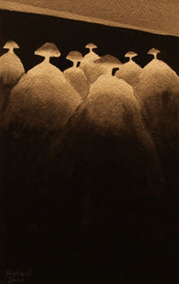 Rasmi Khafaji — Ink on paper, 22 × 30 cm (representative image)