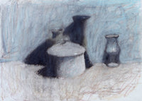 Hassan Sulaiman — Pastel On Paper, 77 × 55 cm (representative image)