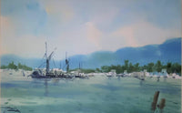 Mohammad Alterawi — Watercolor on Paper, 60 × 40 cm (representative image)