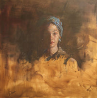 Dana Abu Khalil — Oil on Canvas, 80 × 100 cm (representative image)