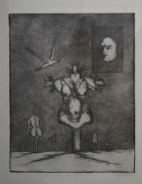 Salem Ali Hamoud — Graphic, Print Making , 24 × 34 cm (representative image)
