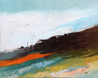 Kheder Girgeis — Oil on Canvas, 100 × 100 cm (representative image)