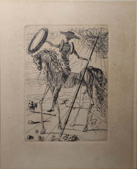 Salvador Dali — Etching With Lithograph And Silkscreen Printed In Colours, 60 × 89 cm (representative image)