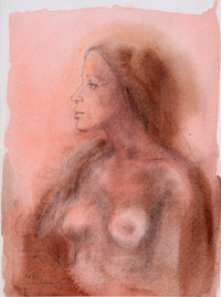 Nazir Nabaa — Oil on Board, 100 × 100 cm (representative image)