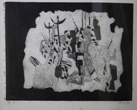 Zainab Abdul Razzaq — Graphic, Print Making , 26 × 35 cm (representative image)