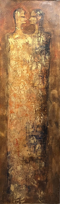 Bader Mahasneh — Wooden Sculpture, 60 × 180 cm (representative image)
