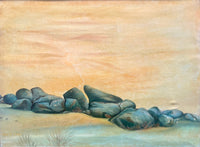 Ramzi Alsayed — Oil on board , 54 × 74 cm (representative image)