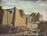 Zaki Shaqfa — Oil on canvas , 55 × 42 cm (representative image)