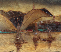 Shawqi Mohammad Abdo — Mixed media On Canvas, 22 × 19 cm (representative image)