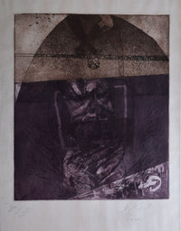 Mohammad Jasem — Graphic, Print Making , 14 × 35 cm (representative image)