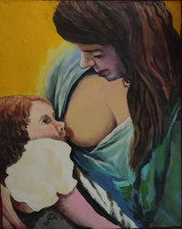 Mohammad Bushnaq — Oil On Canvas, 115 × 187 cm (representative image)