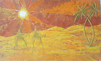 Ismail Hazzaz — Oil on Board, 59 × 36 cm (representative image)