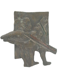 Haitham Hassan — Sculpture , 80 × 200 cm (representative image)