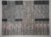 Krishna Reddy — Etching , 65 × 50 cm (representative image)