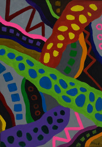 Mizue Take — Acrylic On Canvas, 100 × 80 cm (representative image)