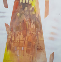 Talal Osman — Watercolor on Paper, 70 × 70 cm (representative image)