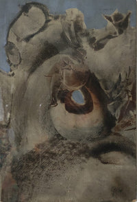 Salah Taher — Oil On Carton, 49 × 67 cm (representative image)