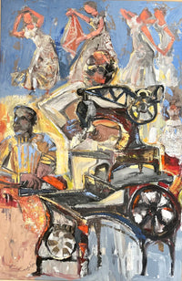 Gehan Seoude — Oil on canvas , 163 × 220 cm (representative image)