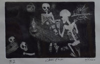 Munther Rashid — Graphic, Print Making , 6 × 20 cm (representative image)