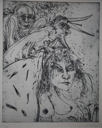 John Bellany — Etching And Aquatint, 56 × 75 cm (representative image)