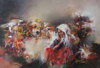 Hisham B — Acrylic On Canvas, 80 × 120 cm (representative image)