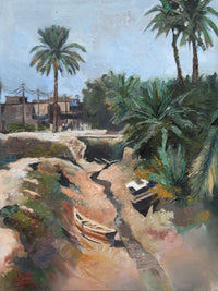 Omar Hammad — Oil on Canvas, 60 × 80 cm (representative image)