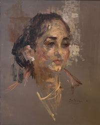 Sabry Ragheb — Oil on canvas , 37 × 46 cm (representative image)