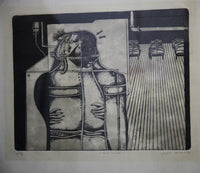 Younis Al Azzawi — Graphic, Print Making , 24 × 24 cm (representative image)