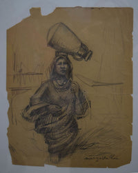 Margo Veillon — Pastel on paper , 60 × 47 cm (representative image)