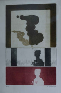 Abdul Hussain Al Basry — Graphic, Print Making , 26 × 31 cm (representative image)