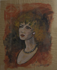 Hiam Abatha — Watercolor on Paper, 16 × 20 cm (representative image)