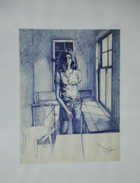 Fouad Abd Al Rahim — Ink on Paper, 34 × 25 cm (representative image)