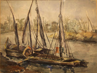 Nazir Khalil — Watercolor on Paper, 29 × 25 cm (representative image)
