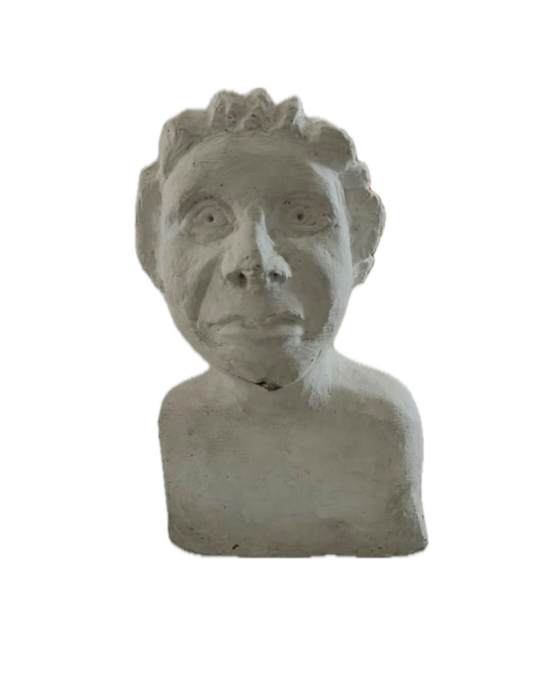 Original Sculptures & Ceramics 'Portrait Bust of a Man' by Mohammad Bushnaq