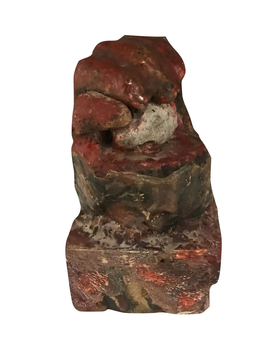 Original Sculptures & Ceramics 'Abstract Seated Figure Sculpture' by Mohammad Bushnaq