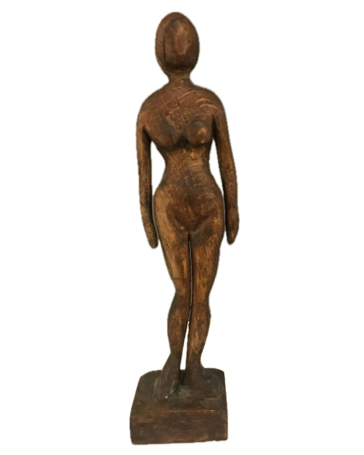 Original Sculptures & Ceramics 'Standing Female Figure Sculpture' by Mohammad Bushnaq
