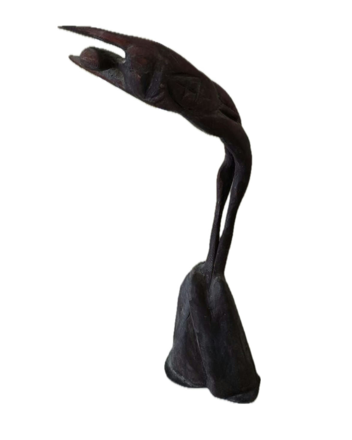 Original Sculptures & Ceramics 'Abstract Figure Diving Forward' by Mohammad Bushnaq