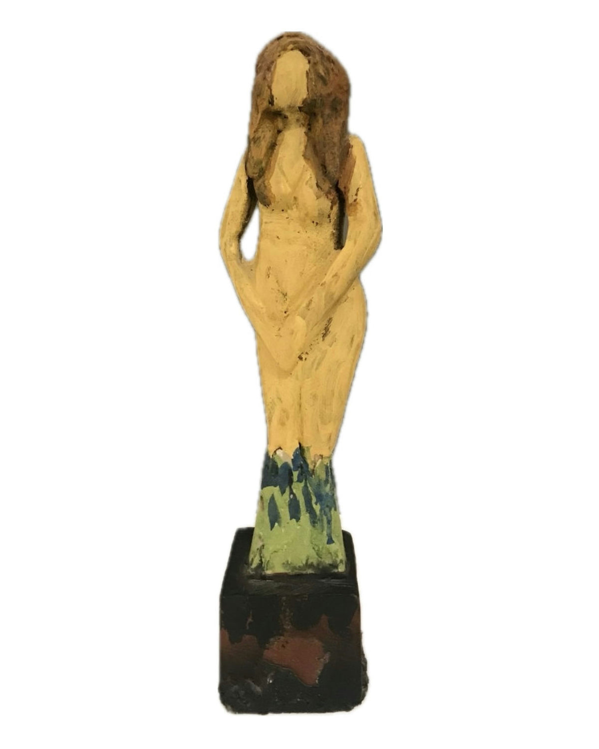Original Sculptures & Ceramics 'Standing Female Figure Sculpture' by Mohammad Bushnaq